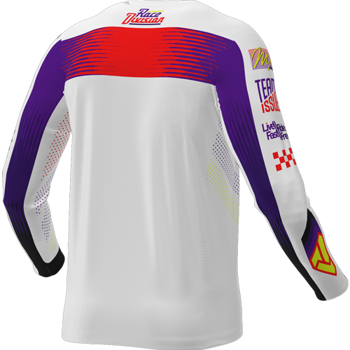 JERSEY FXR PODIUM GLADIATOR 26 WHITE/PURPLE/RED