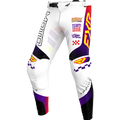 Pantalón FXR Podium Gladiator 26 White/Purple/Red