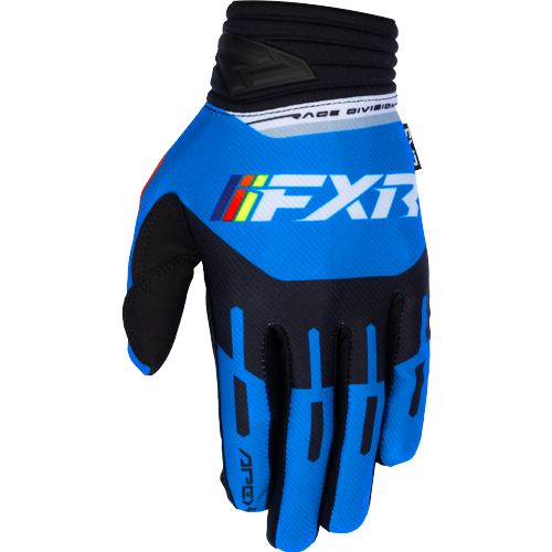 Guante FXR Apex Blue/Black Motocross
