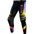 Pantalón FXR podium gladiator 26 black/blue/razz