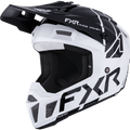Casco Youth FXR Clutch Comp MX White/Black