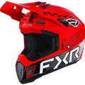Casco FXR Clutch Race Div MX Red