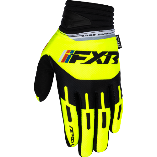 Guante FXR Apex Hi-Vis/Black Motocross