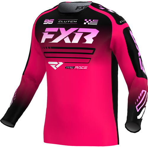 Jersey FXR Clutch 26 Razz/Black/Pink